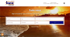 Desktop Screenshot of ireneimoveis.com.br